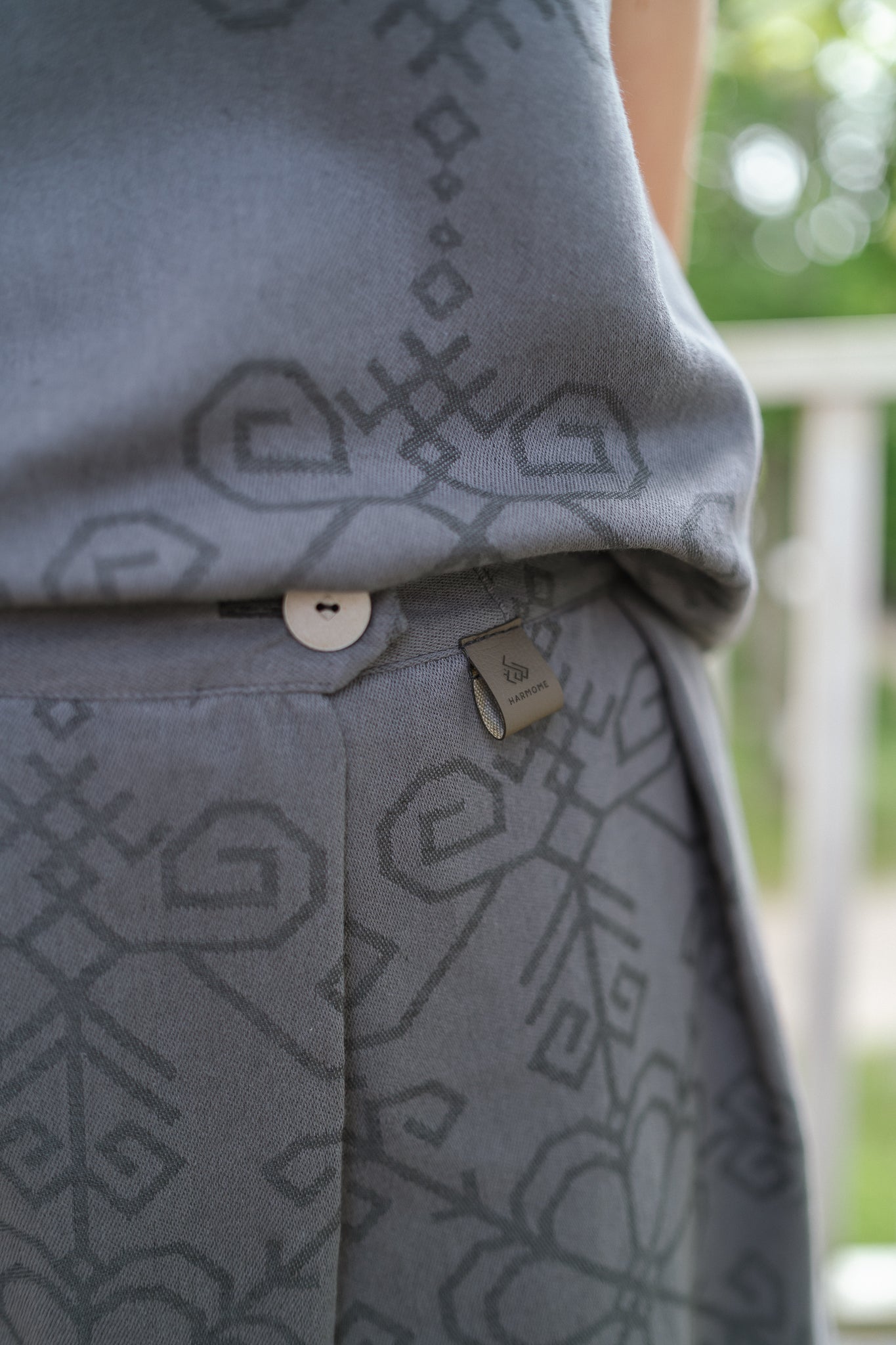 Skirt Sun, dark grey