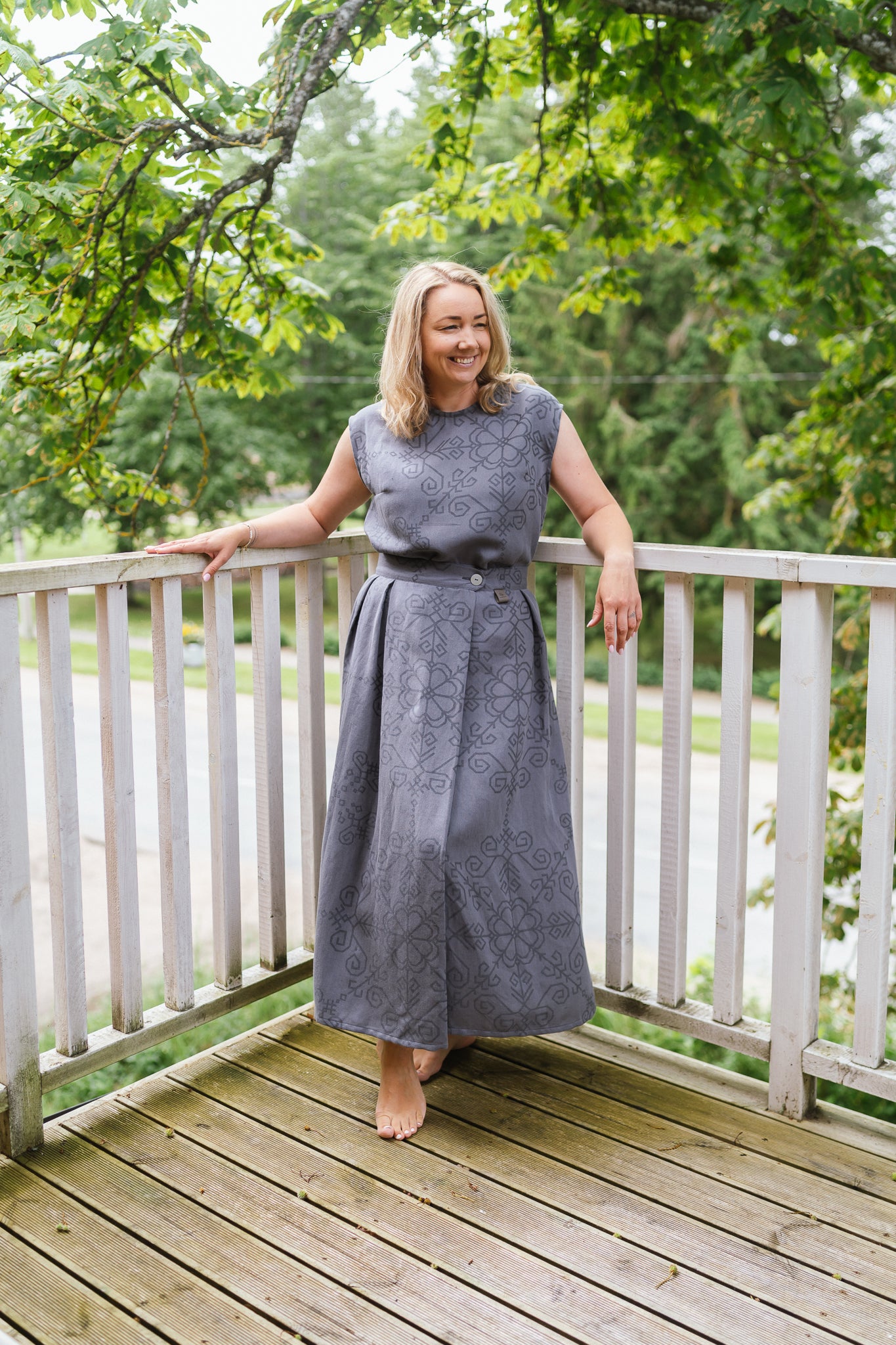 Skirt Sun, dark grey