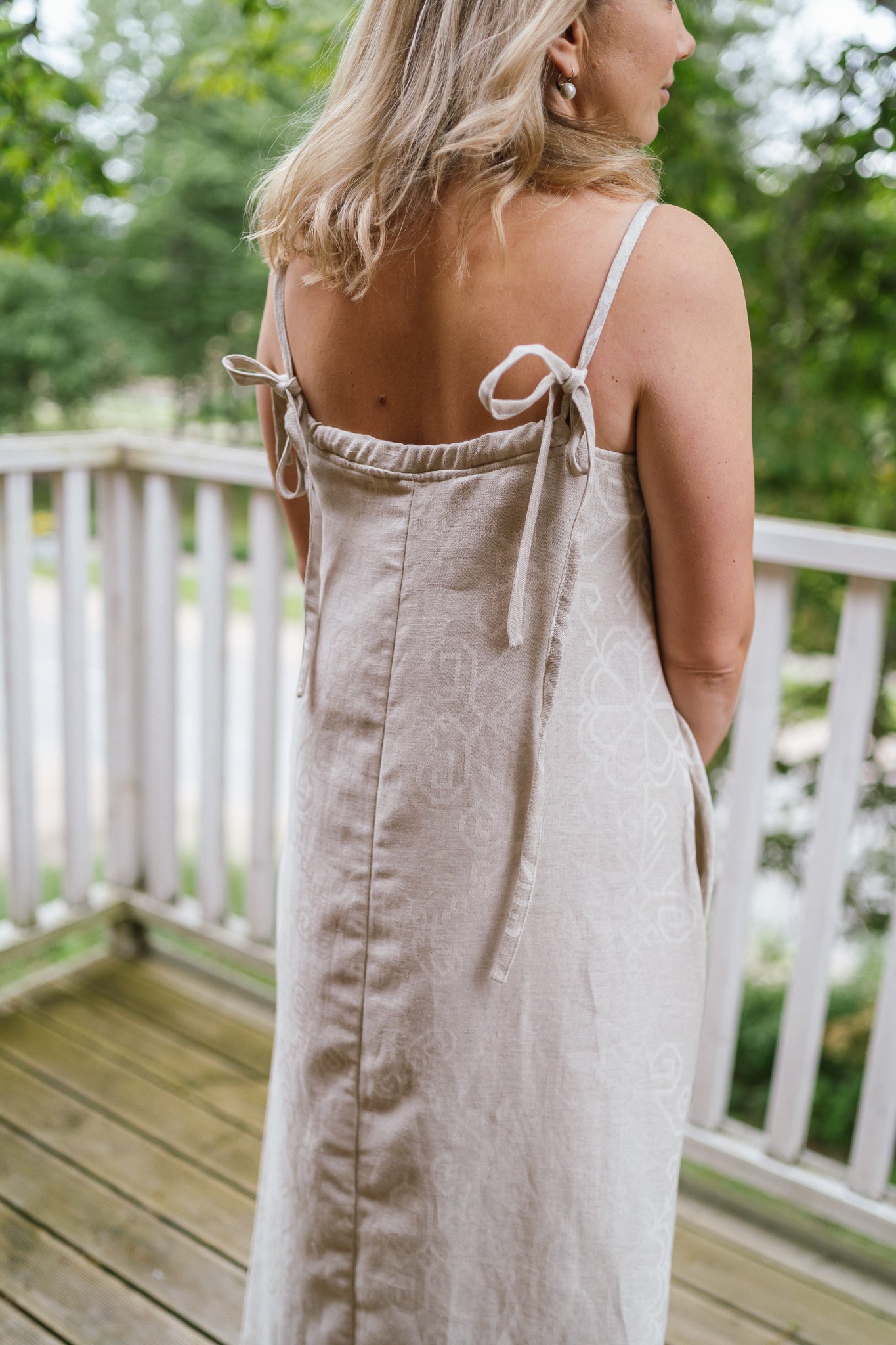 Woman Slip Dress Sun, natural