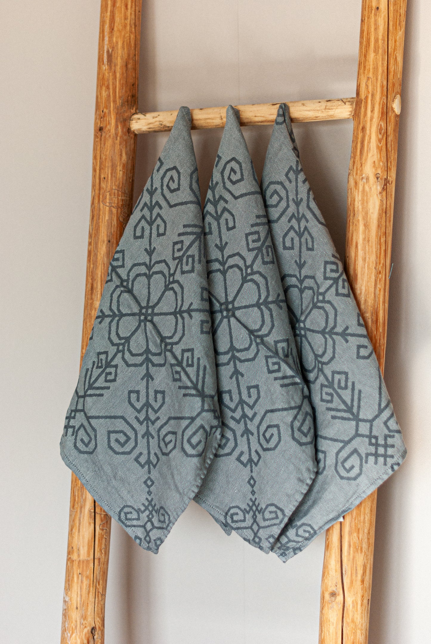 Linen Kitchen Towel, grey
