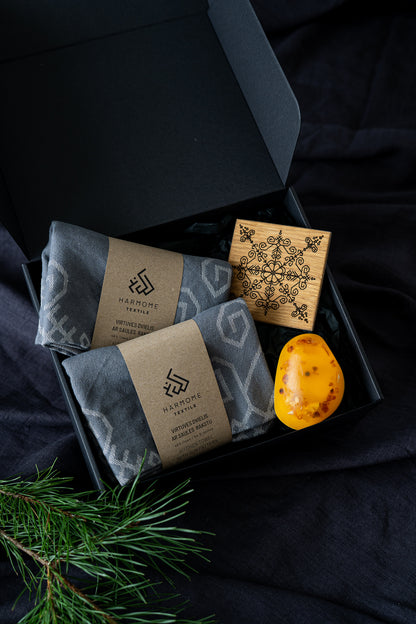 Kitchen Towels / Soap / Coaster with Sun Mandala