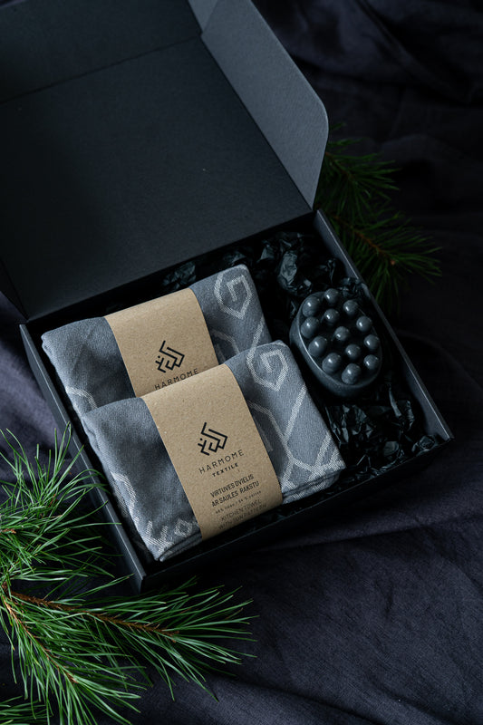 Kitchen Towels / Soap / Coaster with Sun Mandala