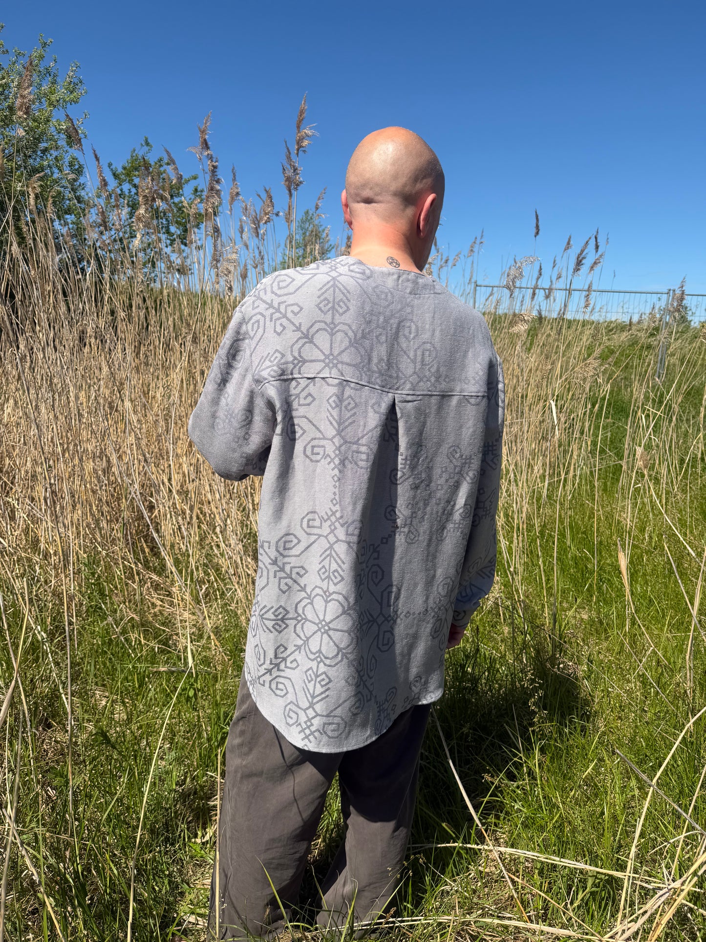 Man's Shirt Sun, grey