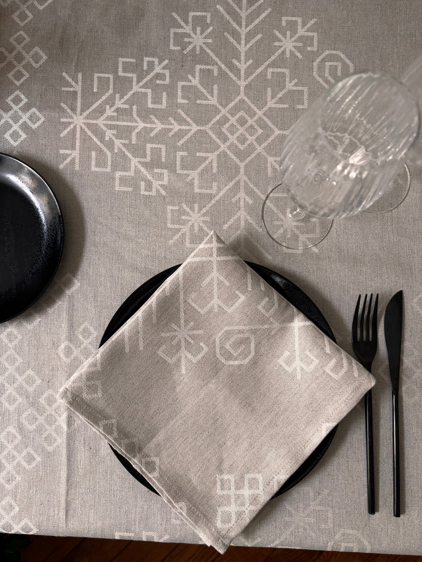 Lina salvete ar Austras koku, naturāla