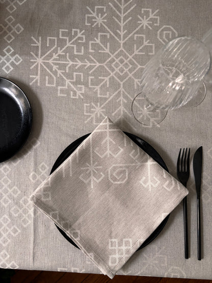 Lina salvete ar Austras koku, naturāla