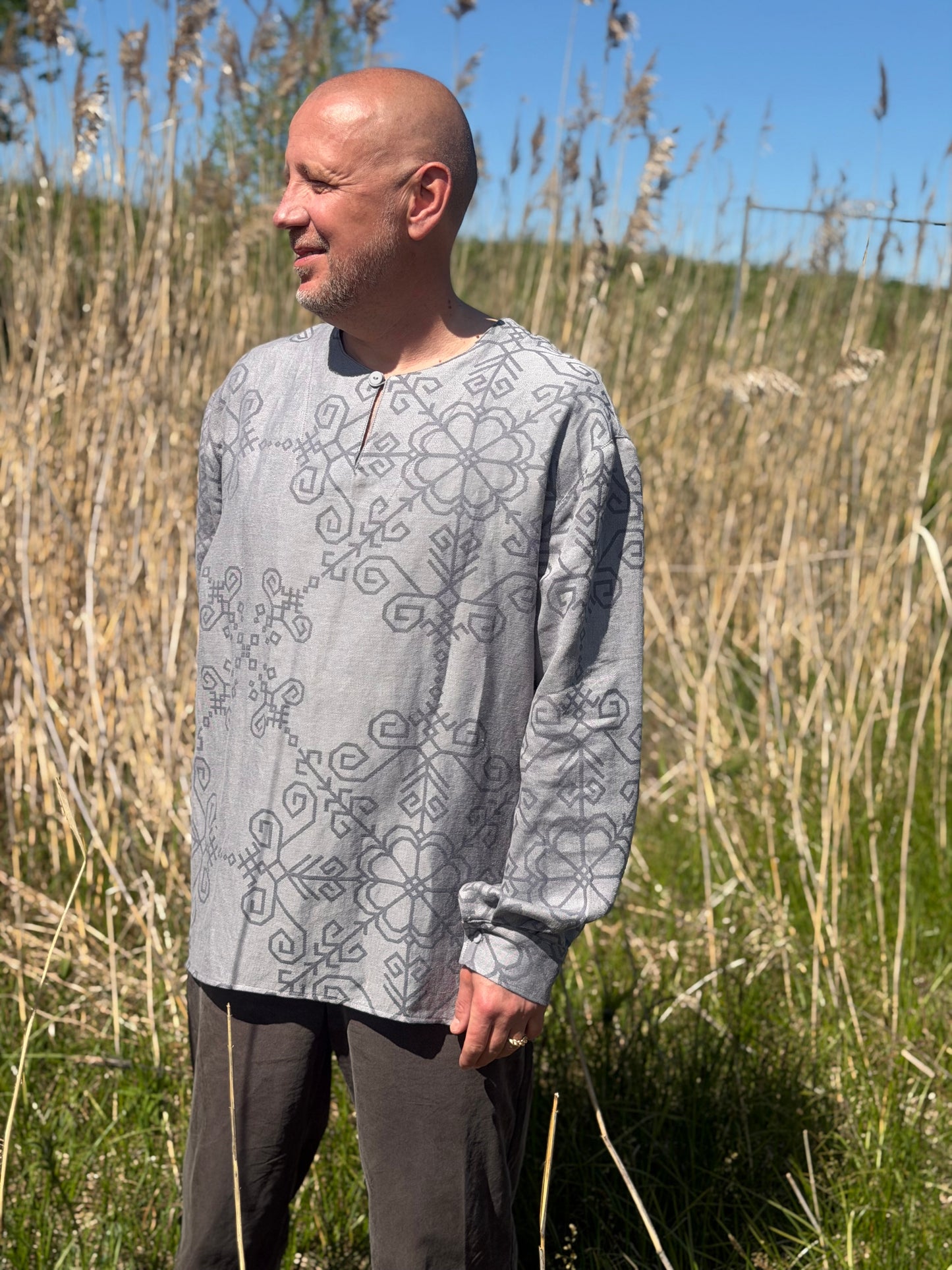 Man's Shirt Sun, grey